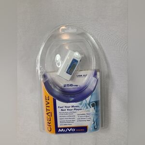 Creative MuVo Micro N200 256 MB MP3 Player White- BRAND NEW SEALED